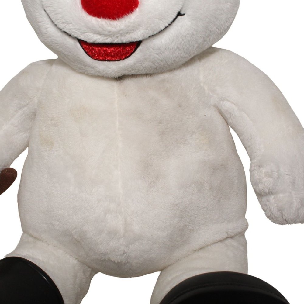 Build A Bear Workshop Frosty The Snowman 18" Plush w/ Hat Broom Boots Stuffed - Picture 3 of 13